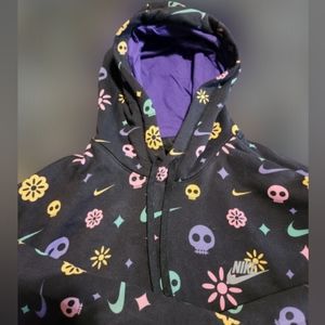 Nike Day of The Dead Hoodie Medium